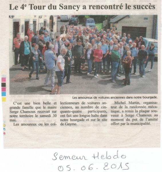 Le semeur 05 06 2015 tour sancy